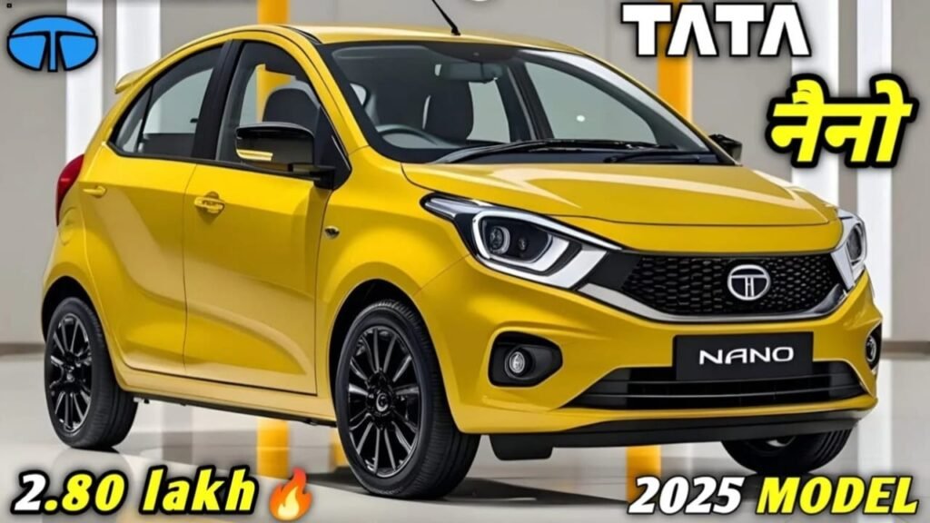 Tata Nano 2025 Launches at Just ₹1.75 Lakh – 42 kmpl Mileage & 4-Seater Compact Car-