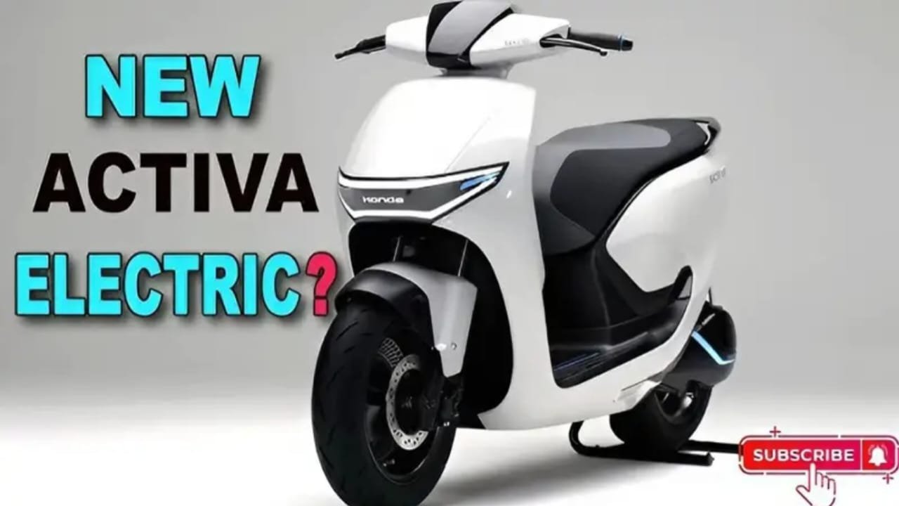 Honda Activa Electric 2025 – 565km Range, 3.4kWh Battery & 4kW Motor, Smart Features at Just ₹65,499!